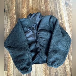 Free people hit the slopes fleece jacket